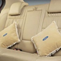 Ford Pillow Cushions - Camel Beige