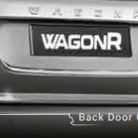 Wagon r deals number plate garnish